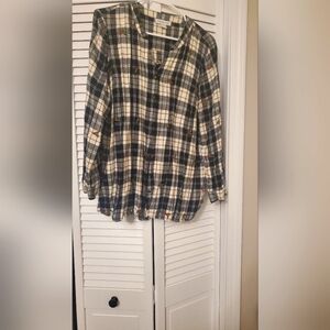 Coldwater Creek Holiday Blouse